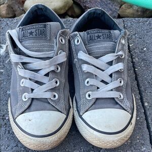 Converse Kids Charcoal Sneakers